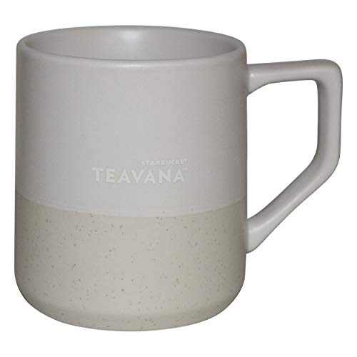 Starbucks Tasse, Teavana weiß zweifarbig gesprenkelt Tee Tasse