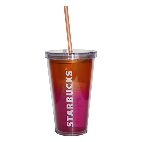 Starbucks Tumbler Cold Cup Purple Pink Safari Kaltgetränkebecher