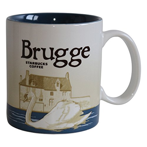Starbucks City Mug Brügge/Brugge Belgien Coffee Cup Stadt Tasse Pott