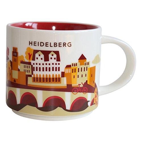 Starbucks City Mug You Are Here Collection Heidelberg Coffee Mug Coffee Cup