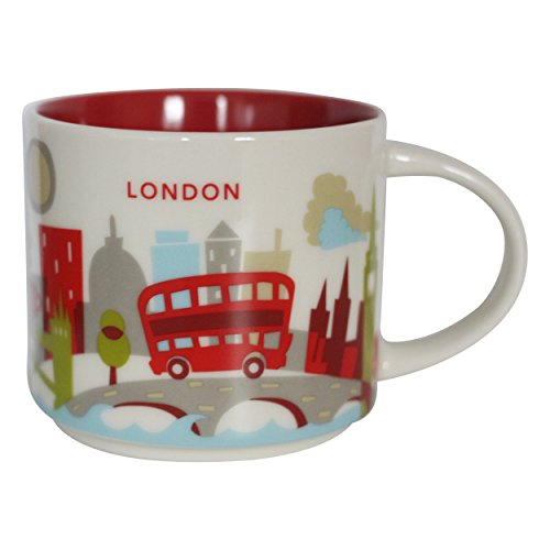 Starbucks City Mug You Are Here (YAH) Collcetion London England Coffee Kaffeetasse