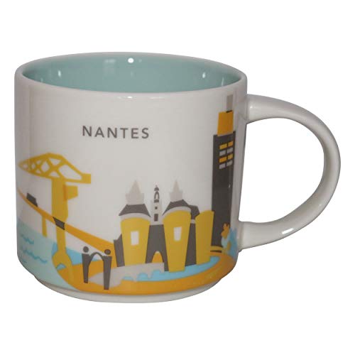 Starbucks Nantes France Mug YAH You are here Collection – 14 fl oz / 414 ml