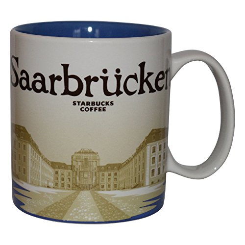 Starbucks City Mug Saarbrücken Germany Icon Serie Coffee Cup Tasse