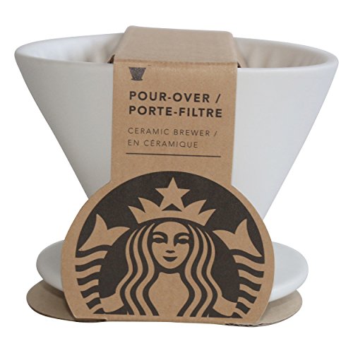 Starbucks Kaffeefilter weiss Kaffeetassenfilter Royal white pour over coffee filterceramic