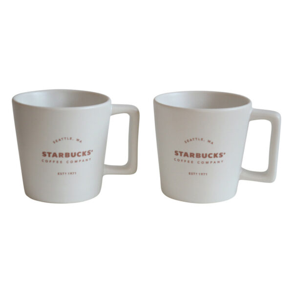 Starbucks Espresso Tasse Royal White 1971 Est Starbucks mug Espresso Set Demitasse