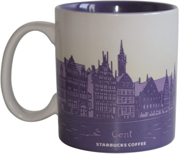 Starbucks City Mug Gent Belgien Coffee Cup Stadt Tasse Pott