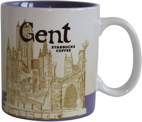Starbucks City Mug Gent Belgien Coffee Cup Stadt Tasse Pott