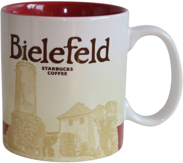 Starbucks City Mug Bielefeld Germany icon Series Coffee Cup Mug