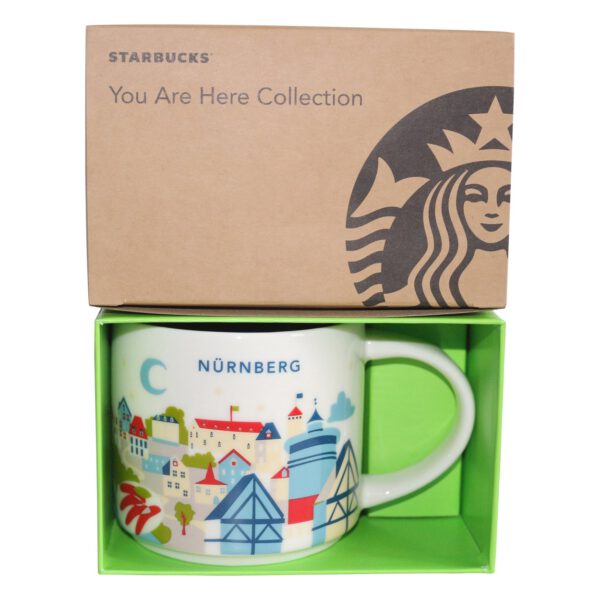 Starbucks City Mug You Are Here (YAH) Collcetion Nürnberg Deutschland Coffee Kaffeetasse
