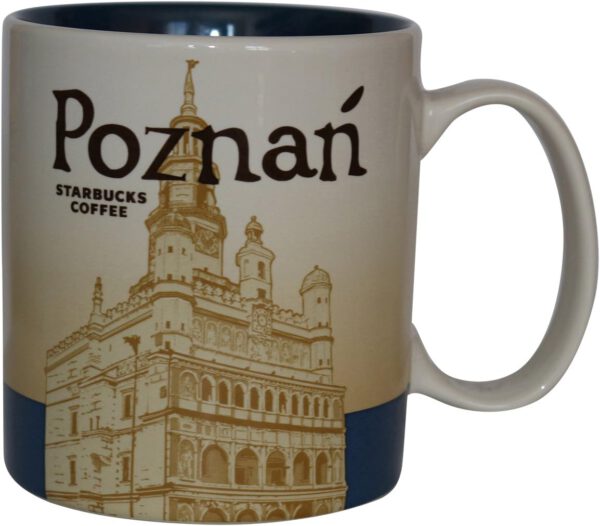 Starbucks City Mug Poznan Polen Kaffeetasse