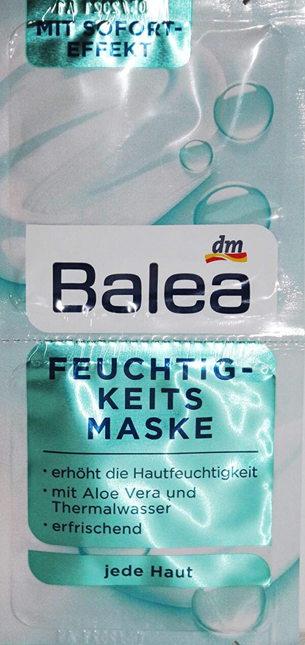 Balea Moisture Mask Mask 10 pack for 20 applications