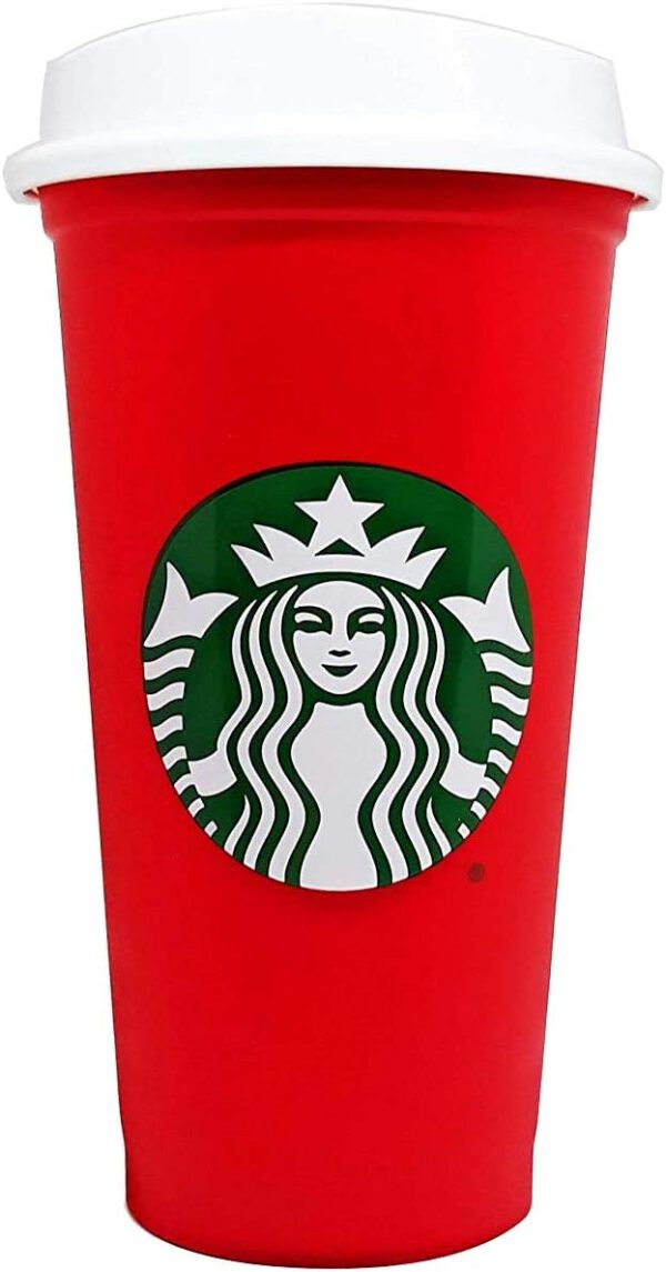Starbucks Travel Cup Tumbler Grande Medium Red 16oz/473ml Reusable