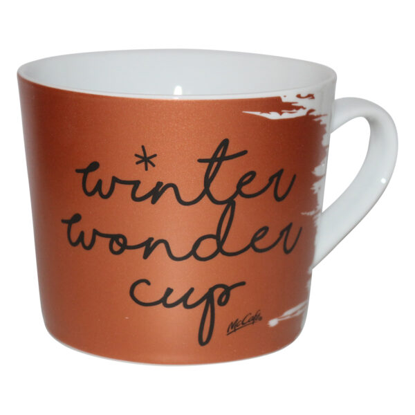 McCafé Coffee Latte Macchiato Tasse – Winter Wunder Cup Kerstmis