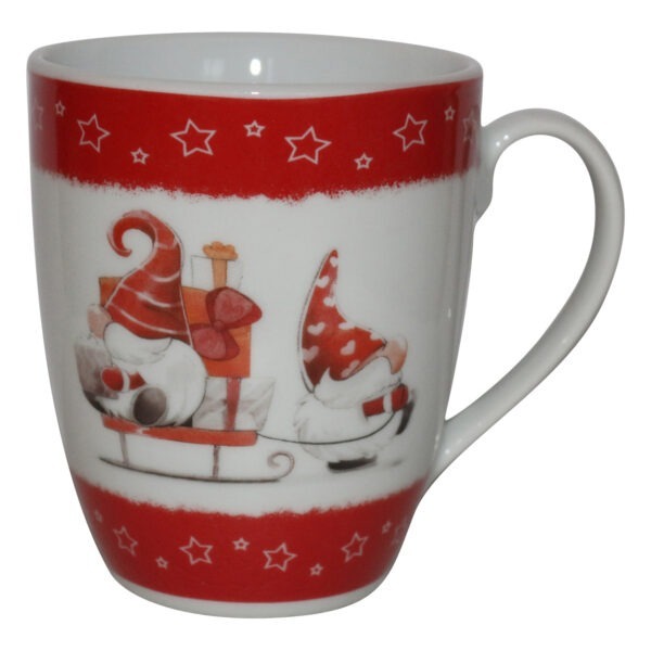 Weihnacht Winter Kollektion Kaffee Tasse Schlitten
