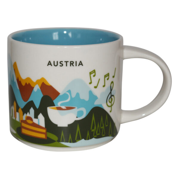 Starbucks City Mug You Are Here Collection Austria Österreich Kaffeetasse Coffee Cup