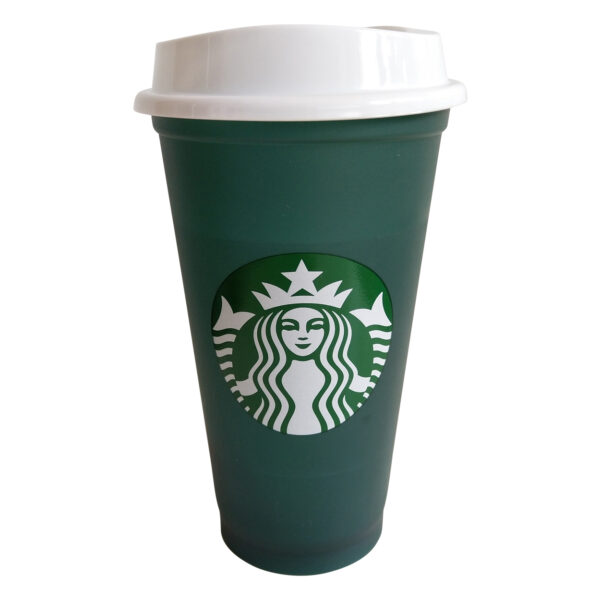 Starbucks Travel Cup Tumbler Grande Medium Grün Farbwechsel 16oz/473ml wiederverwendbar