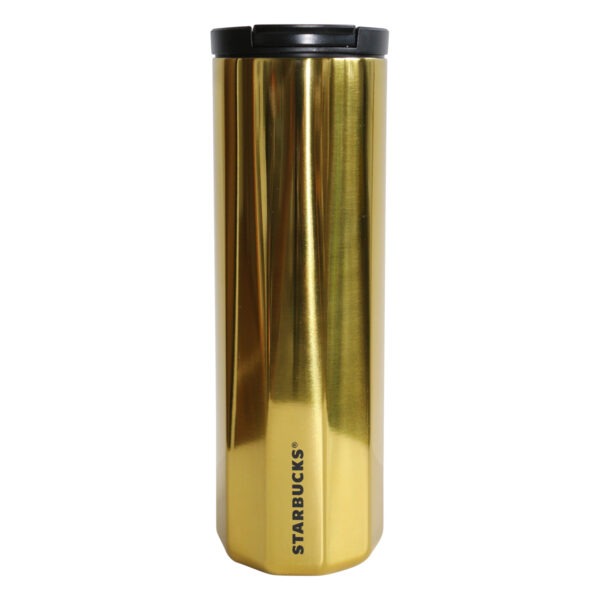 Starbucks Tumbler Gold Plaid Edelstahlthermobecher Kaffeebecher wiederverwendbar