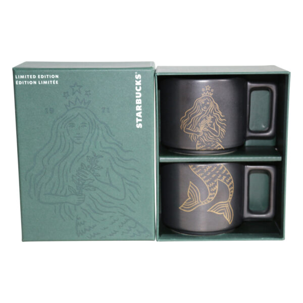 Starbucks 50th Mermaid Anniversary Collection Limited Edition Espresso Coffee Mug