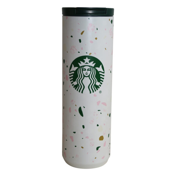 Starbucks Tumbler Happy Mosaic Stainless Steel Thermobber Coffee Mug Reusable