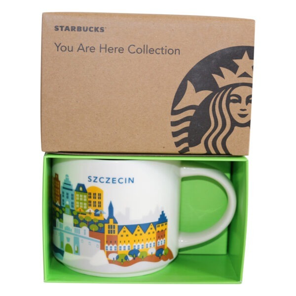 Starbucks City Mug You Are Here Collection Szczecin Poland Coffee Mug