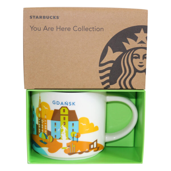 Starbucks City Mug You Are Here Collection Gdansk Poland Coffee Mug Coffee Cup Gdansk Poland