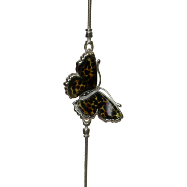 Amber Jewelry Bracelet Butterfly 925 Silver Socket