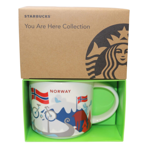 Starbucks City Mug You Are Here Collection Norwegen Kaffeetasse Coffee Cup