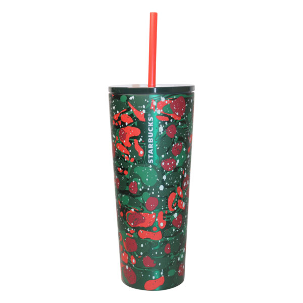 Starbucks Christmas Edition Cold Cup Stainless Steel Mug Reusable