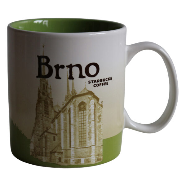 Starbuks City Mug Icon Serie Tschechien Brno Tschechien