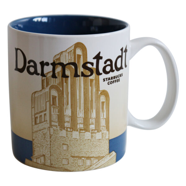 Starbucks City Mug Icon Series Germany Darmstadt Pott Coffee Mug