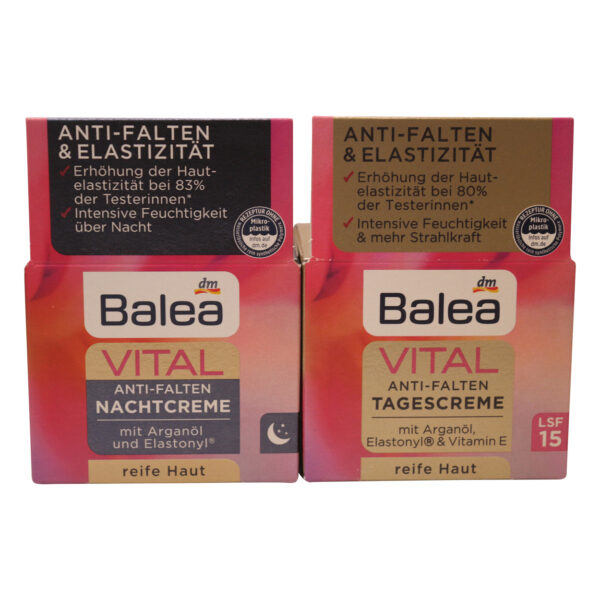 Balea Vital Anti Wrinkle Day & Night Cream Set