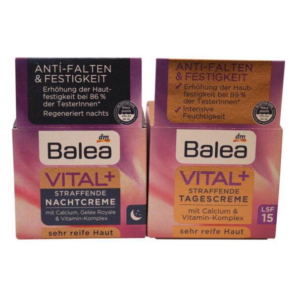 Balea Vital+ firming day & night cream set