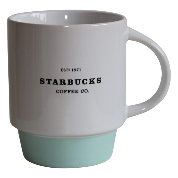 Starbucks Collector Heritage Mug Türkis Tasse Kaffeetasse Pott