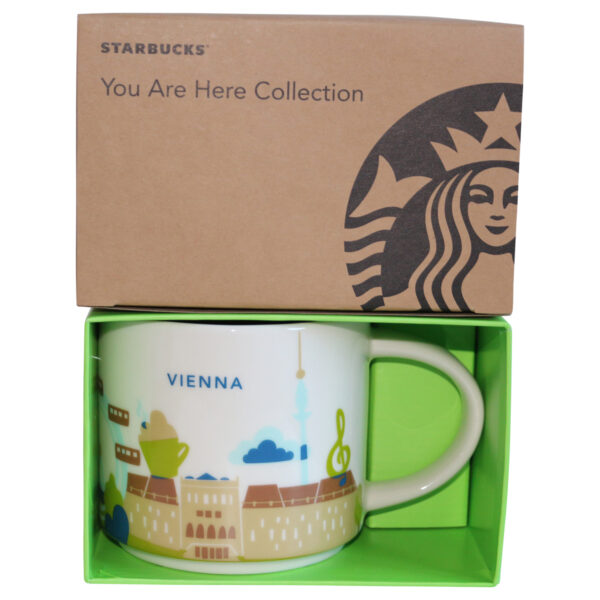 Starbucks City Mug You Are Here Collection Wien Vienna Kaffeetasse Coffee Cup
