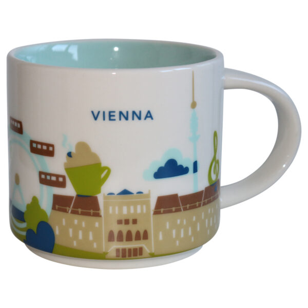 Starbucks City Mug You Are Here Collection Wien Vienna Kaffeetasse Coffee Cup