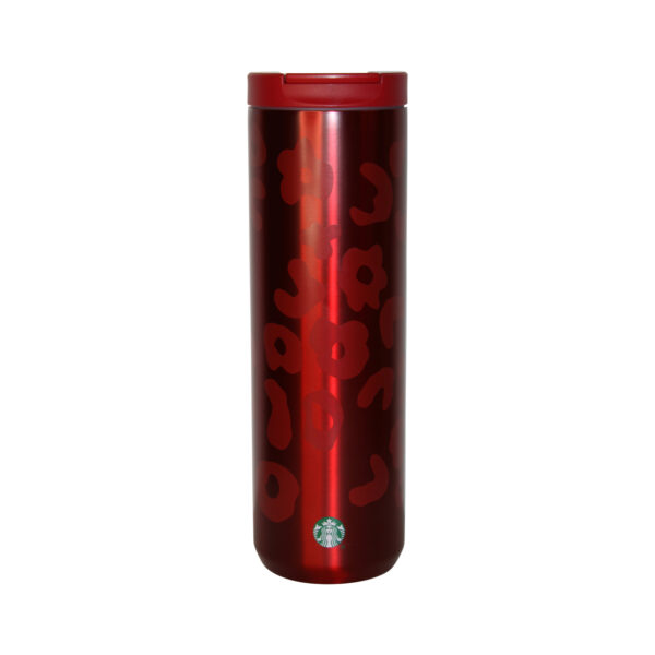 Starbucks Tumbler Roter Mohn Edelstahlthermobecher Kaffeebecher wiederverwendbar