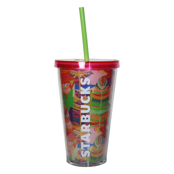 Starbucks® Tumbler Cold Cup Indian Sommer Edition Kaltgetränke Becher wiederverwendbar
