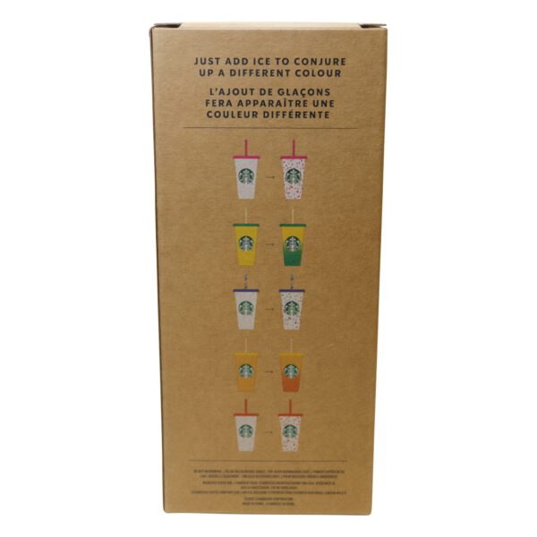 Starbucks Summer Collection Colour Changing Cold Cups 709ml Set of 5 Reusable