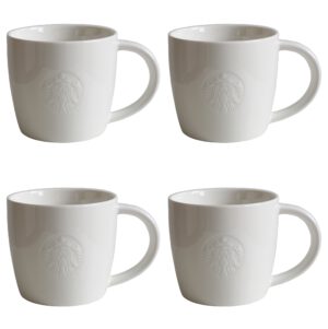 Starbucks Mug Tall Fore Here Series White Collectors Set Variants Tall