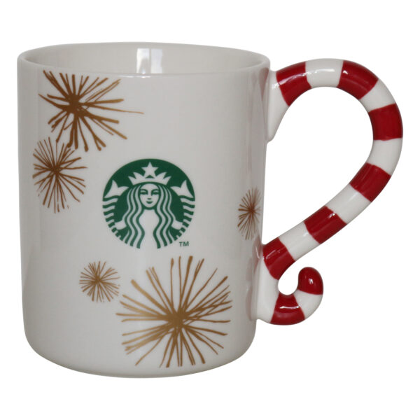 Starbucks Weihnachten Christmas 12oz Candy Cane Mug 2015 Xmas Tasse Weihnachten