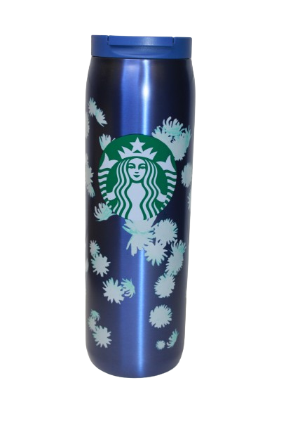 Starbucks ice flower edition stainless steel cup